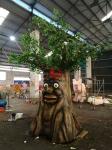 Theme Park Garden Animatronic Plant Talking Tree Sunproof