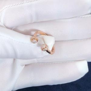 Quality High-End High Quality Fine Jewelry Pure 18k Gold Jewelry Piaget Possession Open Ring Natural Diamonds Ring wholesale