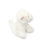 EN71 20cm White Dog Stuffed Toy For Baby Soothing