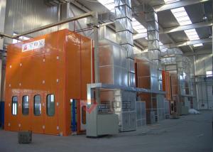 Quality Diesel Heating Bus Full Downdraft Spray Booth Middle Door Paint Room wholesale