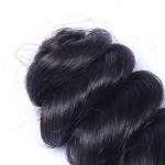 Single Donor Raw Hair Bundles Loose Wave Peruvian And Brazilian Human Hair