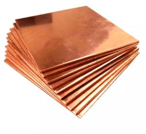 Quality 99.95% 99% Copper Plate Sheet JIS C1020 C1100 C1201 C1220 EN GB For Industry And Heater Exchanger wholesale