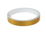 1mm Thickness Aluminum Metal Trim Cap Golden Brush Alloy 1100 Coated