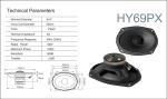 Home Theatre 2 Channels 60W RMS 20kHz Coaxial Car Speaker