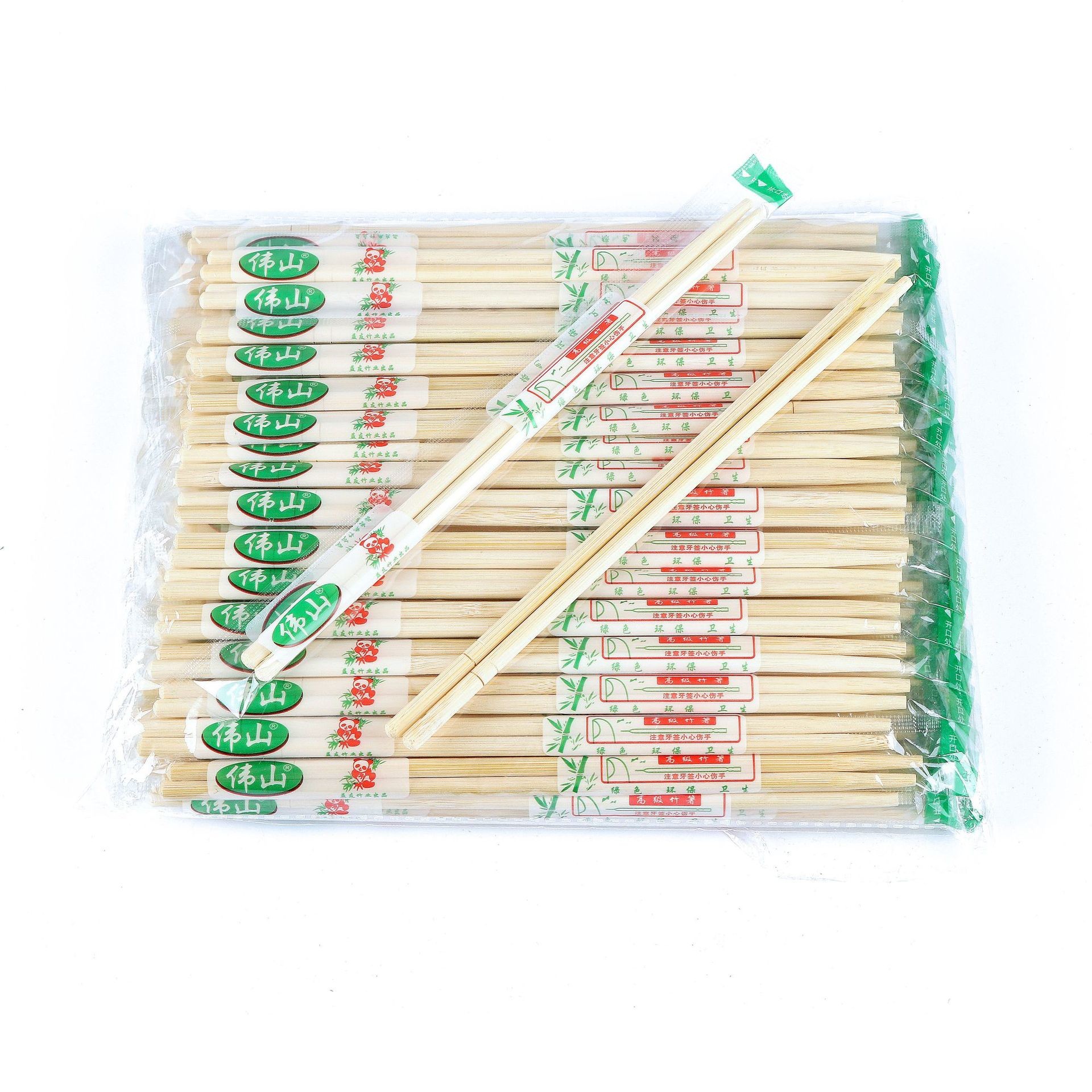 6.0mm Sushi Chinese Bamboo Chopsticks , Workmanship Natural Wood Chopsticks