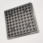 Optical Industry Antistatic Electronic Component Tray 0.3mm Flatness