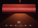 Super Thin Red Door Air Curtains For Large - Scale Shopping Malls 220v-50/60Hz