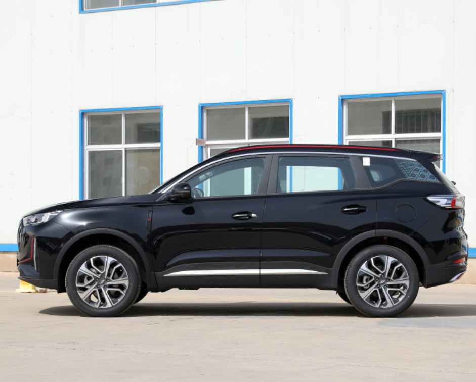 2023 Chery Tiggo 7plus 1.6T DCT version 5 seats gasoline Black SUV Used Car