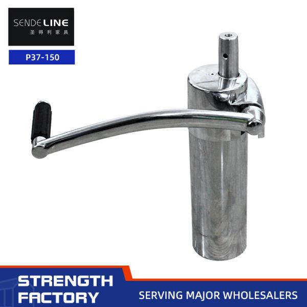 Professional Barber Chair Base With Chrome Plating Surface Treatment Single Arm