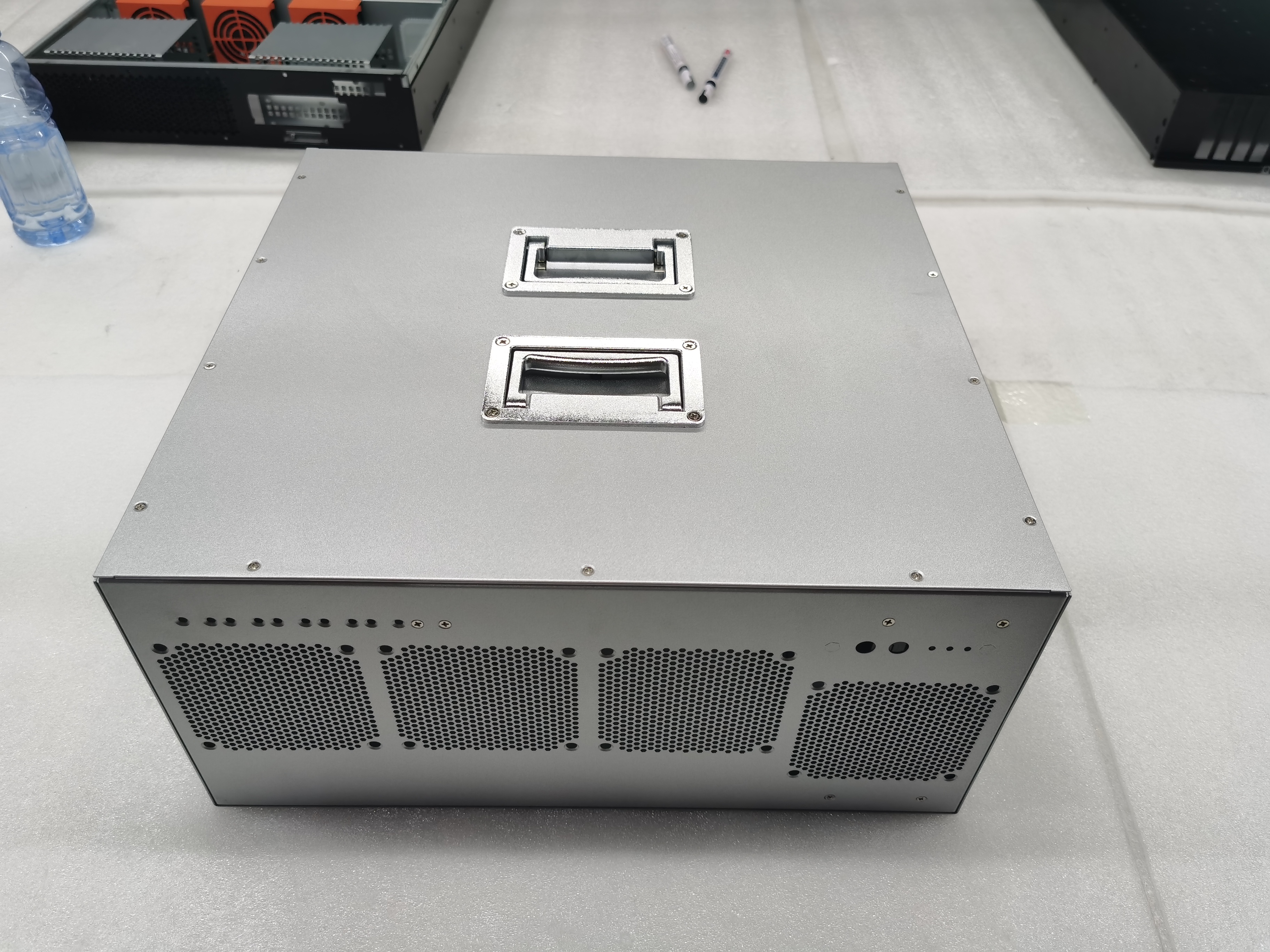 High Quality OEM sheet metal fabrication machining computer case parts OEM laser cutting services