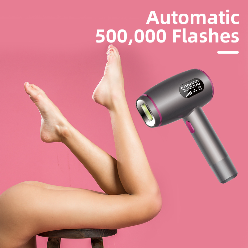 Ice Cool IPL Laser Hair Epilator Removal Machine Permanent Painless Home Use Hair Remover Device
