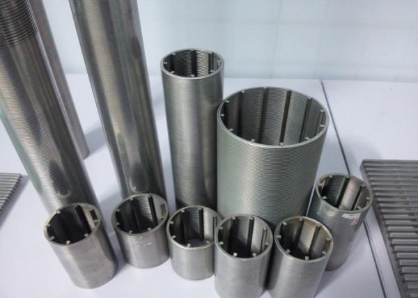0.05mm 0.075mm Stainless Steel Oil Filter Wire Mesh Wedge Wire Sieve Tube Anti