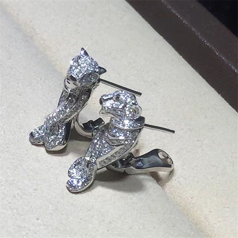 C leopard Earrings 18k gold white gold yellow gold rose gold bracelet Jewelry factory in Shenzhen, China