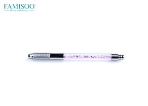 Quality Permanent Makeup Eyebrow Embroidery Pen , SS Manual Microblading Pen wholesale