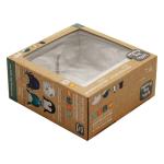 Window Toy Packaging Paper Box Color Box Custom Folding Buckle Bottom Box