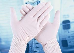 Quality Natural Rubber Medical Gloves Effective Protection Against Chemicals wholesale