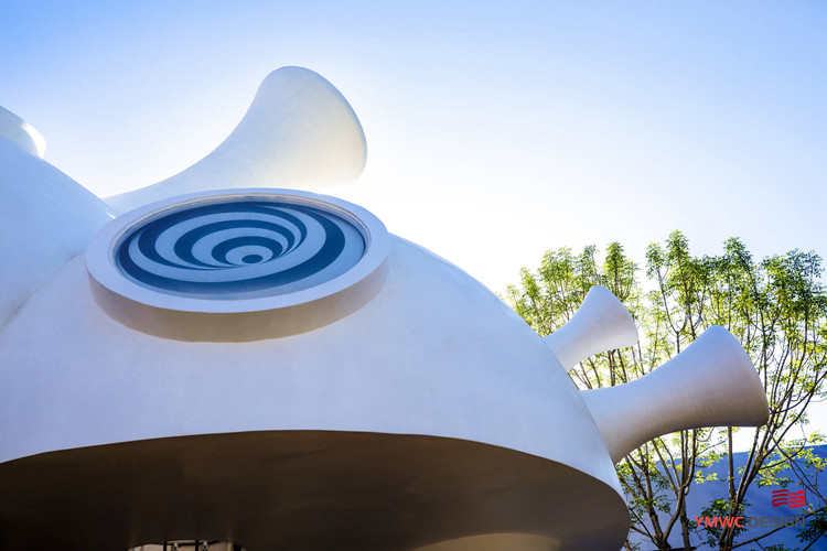 Modernistic Style Unpowered Amusement Park Planning for Outdoor Children's Playground