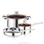 Multi-function Kitchen Cookware Cooking Pot Set Stainless Steel Cookware Sets