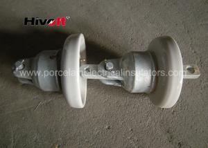 Quality Multi Color Porcelain Suspension Insulator / Overhead Line Insulators For Earth Line wholesale