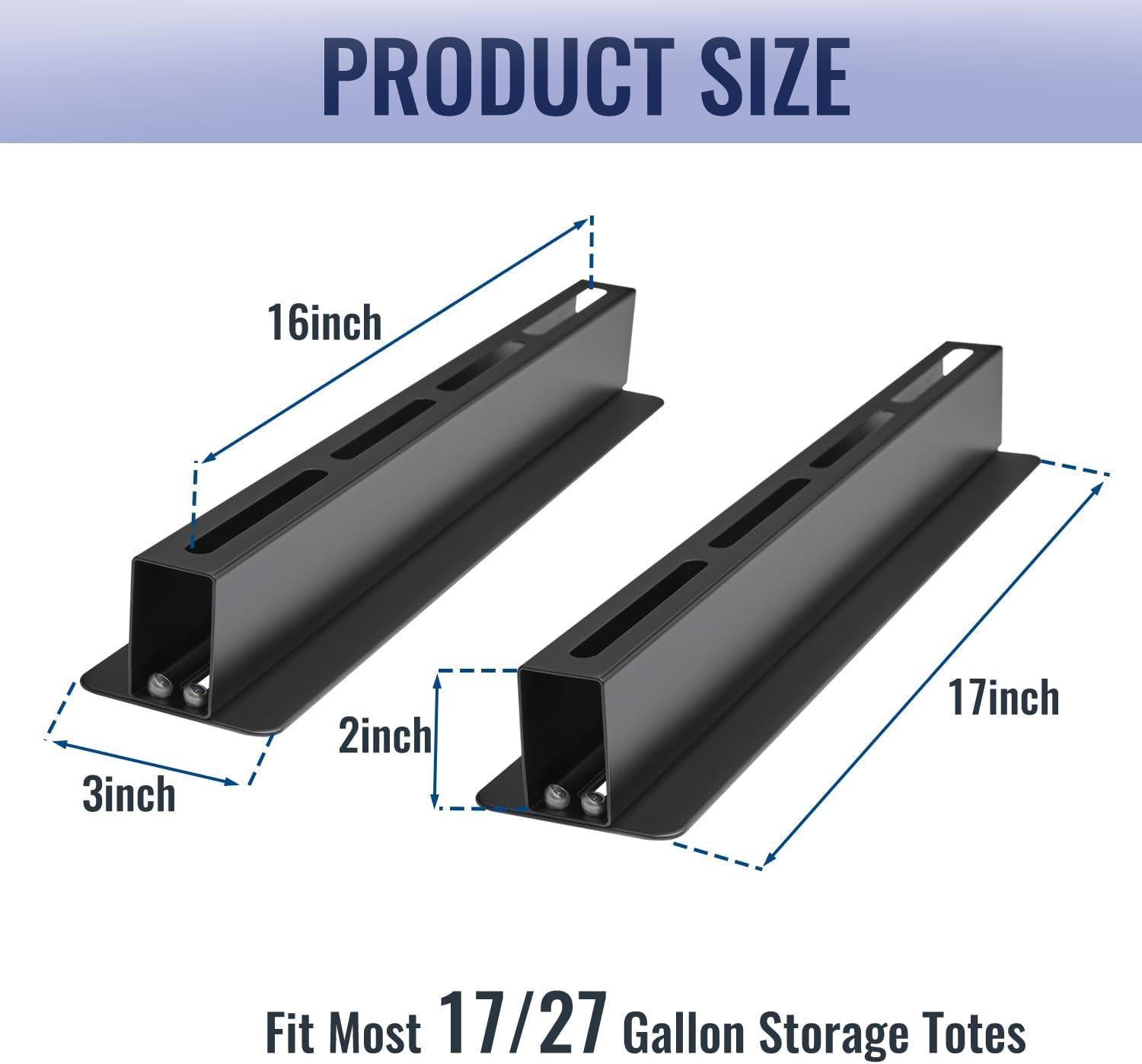 Totes Ceiling Storage Racks for Bins, Overhead Garage Storage Rack Heavy Duty Ceiling Container Bin Rack