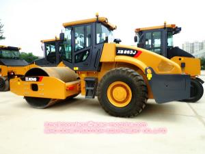 Quality Mechanical Operation Single Drum Vibratory Roller XS263J XCMG Heavy Equipment wholesale