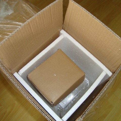 4 Layers Metal Table Top Display Stands With Back Open Door 5