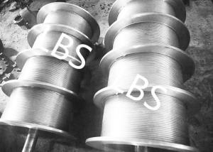 Quality High Performance Steel Wire Rope Drum Fully Machined LBS Grooved Drum wholesale