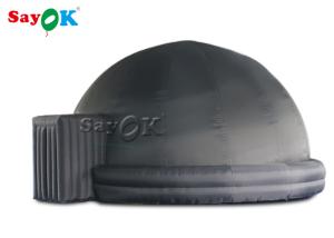 Quality 360 Dome Projection 5/6m Portable Black Inflatable Planetarium Tent wholesale