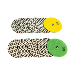 Quality 7-Steps diamond hand polishing pads Dry Polishing Pad For Porcelain Tile wholesale
