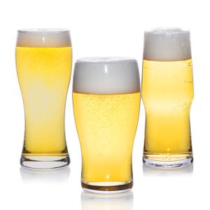 Quality 638ml Promotional Transparent Beer Glass Mug Lead Free With Customized Logo wholesale