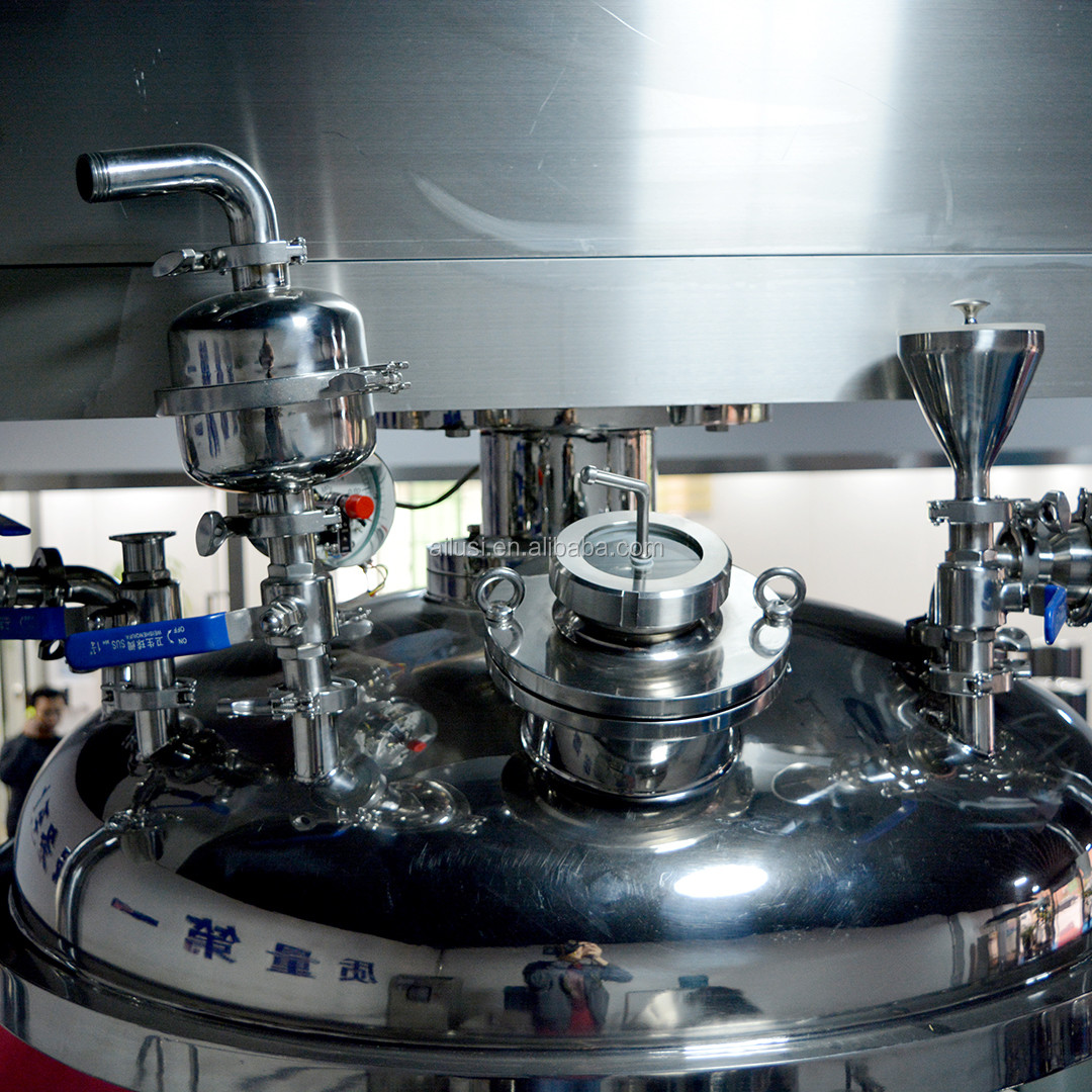 SUS304 Cosmetics Making Paste Liquid Cream Mixer Machine Stirring Equipment 220V/380V 50Hz