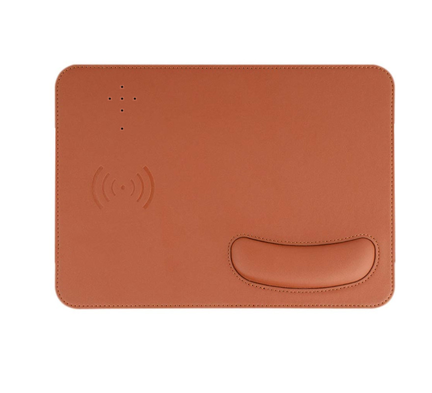 10W Waterproof Induction Charging Mouse Pad , Ergonomic Mouse Wrist Rest Pad