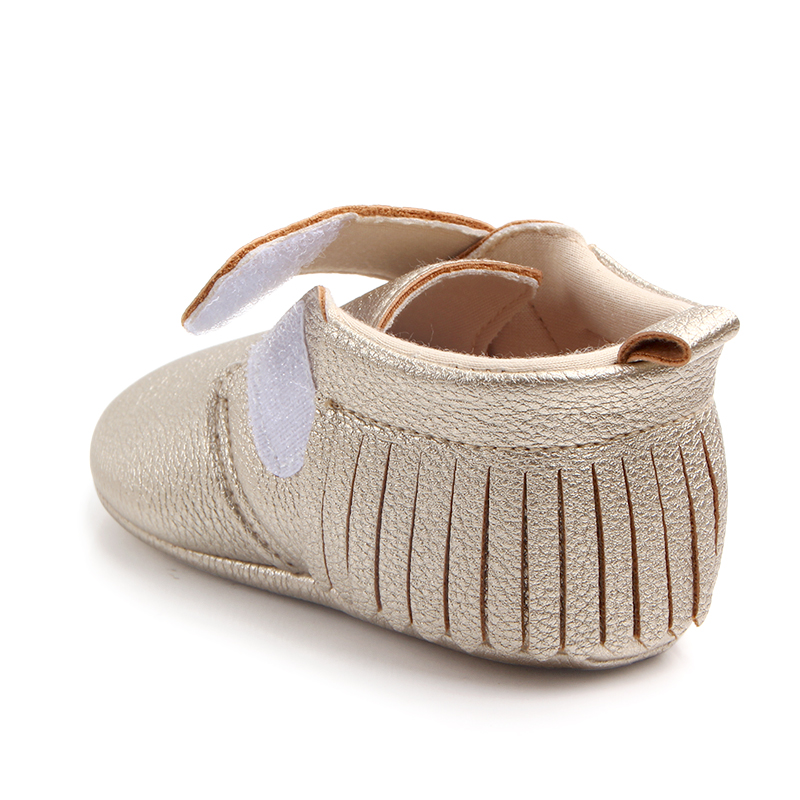 New style microfiber Leather PU Tassel Casual outdoor infant shoes for baby