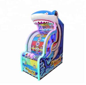 Quality Wood Redemption Game Machine , Lottery Bass Wheel Ticket Vending Machine wholesale