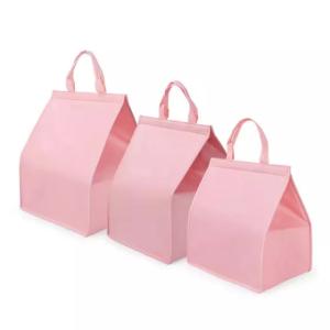 Quality PE FOAM Nonwoven Fabric Insulated Cooler Tote For Seafood wholesale