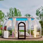 PC Standing Garden Room Four Season Glass Bubble Houses for Hotel Business Trips
