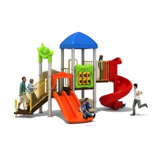 Quality Children Playground Slide Equipment Outside Outdoor Multicolor wholesale
