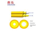 Duplex Figure 8 Indoor Fiber Optic Cable Easy Installation Water Resistant