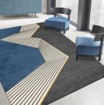Rectangle Polyester Fiber Living Room Floor Carpets Household Absorption Bedroom