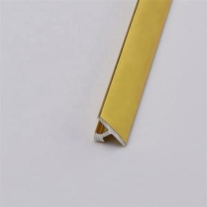 Quality OEM Aluminium Tile Trim Decorative Floor Dividing Aluminium Threshold Strips wholesale