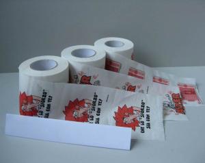 Quality Advertising printed toilet tissue roll wholesale