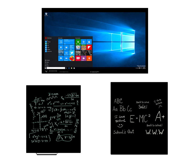 86 Inch Interactive Flat Panel Display Blackboard For Classroom OEM 3