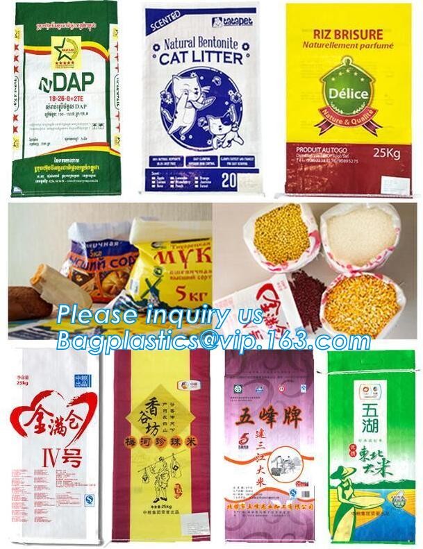 PP Plastic Type Bag With Valve Bag Type PP Woven Bags 50kg,China factory recycled pp woven bag for sugar and salt, packa