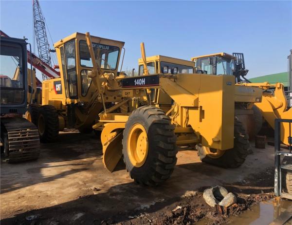 Used Cat Motor Grader 140h Origin Japan on Sale Caterpillar Grader 140h 140K