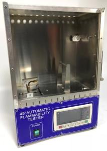 Quality 45° Flammability Tester For Face Mask Holder 45° Angle Ignition Time 0-99.0s wholesale