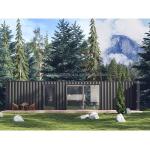 Newly Popular 40ft Modified Shipping Container with 2 Bedrooms and Aluminum