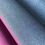 Opaque Finish Rainbow Vinyl Decoration Glitter Embossed Film Customizable