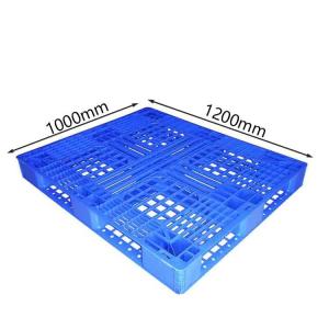 Quality 1200X1000 Warehouse 600Kg Dynamic polyethylene plastic skids Virgin HDPE Pallets wholesale
