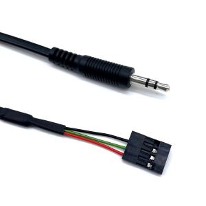 Quality Customized Video Audio Cables 3.5mm 2.54 Connector Cable wholesale