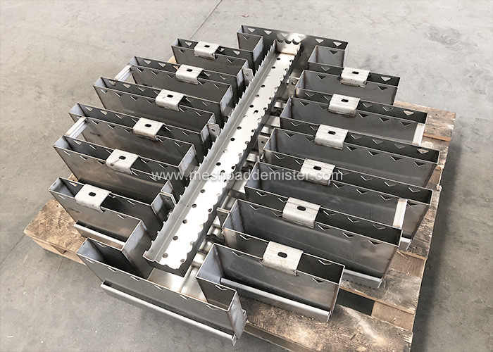 Ss316 Gravity Type Distillation Column Internals Tower Liquid Distributor